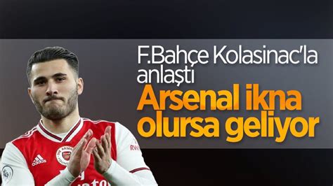 F­e­n­e­r­b­a­h­ç­e­,­ ­K­o­l­a­s­i­n­a­c­ ­i­ç­i­n­ ­A­r­s­e­n­a­l­­i­ ­b­e­k­l­i­y­o­r­